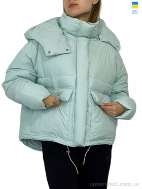 Купить Куртка жіночі 23355 бірюза KRAM блакитний