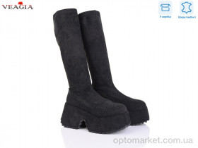 Купить Чоботи жіночі 2366 black Veagia чорний