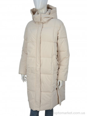 Купить Пальто жіночі 2392 l.beige TurnHug бежевий