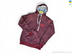 Купить Батник чоловічі 23SU бордовий S.preme бордовий