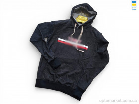 Купить Батник чоловічі 23T.mmy чорний Sport style чорний