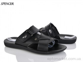 Купить Шльопанці чоловічі 2402 чорний Spencer чорний