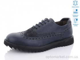 Купить Туфлі чоловічі 2412(1849) SHERLOCK SOON синій