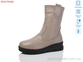 Купить Чоботи жіночі 2416 DJUS SHOES бежевий