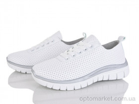 Купить Кросівки жіночі 243-42 Бабочка-Mengfuna-AESD білий