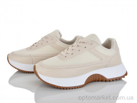 Купить Кросівки жіночі 248-119 Бабочка-Mengfuna-AESD бежевий
