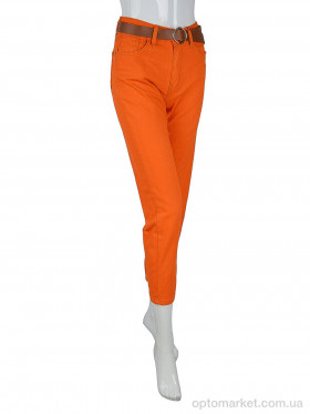 Купить Джинси жіночі 2496 orange Blue Zer помаранчевий
