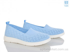 Купить Сліпони жіночі 2501-8 MD блакитний