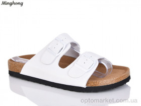 Купить Шльопанці жіночі 2502 white Minghong білий