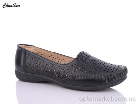 Купить Мокасини жіночі 2565-1 Chunsen чорний