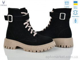 Купить Черевики жіночі 27101 ч.з. VL Z A4беж. Viscala чорний