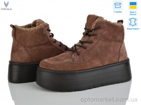 Купить Черевики жіночі 27720-3 беж VL Viscala коричневий
