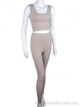 Купить Спортивний костюм жіночі 2885-4 beige Sysbasic бежевий