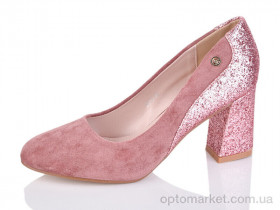Купить Туфлі жіночі 3-6G Fuguiyun рожевий