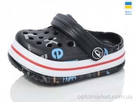Купить Крокси дитячі 3007-181 Luck Line чорний