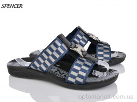 Купить Шльопанці чоловічі 301 синій Spencer синій
