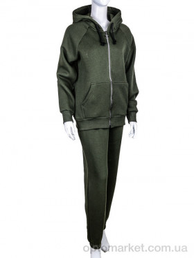 Купить Спортивний костюм жіночі 3015 khaki Baldoria зелений