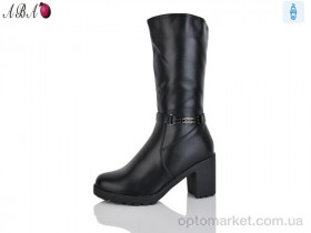 Купить Чоботи жіночі 302 Aba чорний