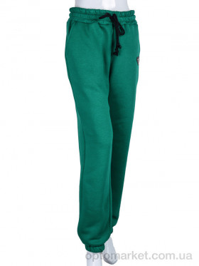 Купить Спортивні штани жіночі 3025 green P.ada зелений