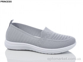 Купить Сліпони жіночі 3026-19 Princess сірий