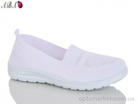 Купить Сліпони жіночі 3026-36 Jiao Li Mei білий