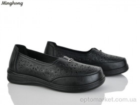 Купить Туфлі жіночі 303-1 Minghong чорний