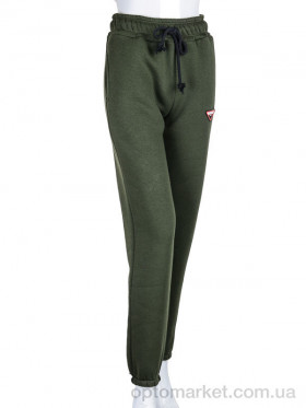 Купить Спортивні штани жіночі 3030 green P.ada зелений