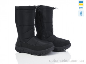 Купить Дутики жіночі 304 ЧП чорний Favorit чорний