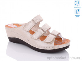 Купить Шльопанці жіночі 306-52(66) Sherlock Soon бежевий