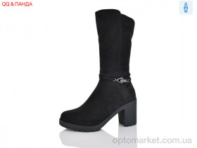 Купить Чоботи жіночі 308-1 Jiao Li Mei чорний