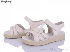 Купить Босоніжки жіночі 312-3 Minghong бежевий