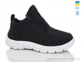 Купить Черевики жіночі 316 чорно-білий Inblue чорний