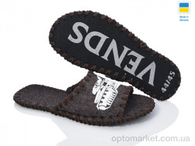 Купить Капці чоловічі 319 коричневий Vends коричневий