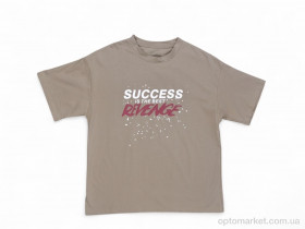 Купить Футболка дитячі 3218 brown Hello YG коричневий