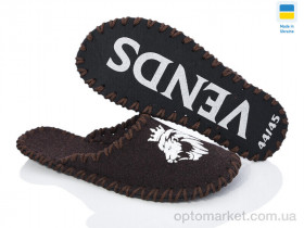 Купить Капці чоловічі 323M коричневий Vends коричневий