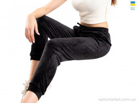 Купить Спортивні штаны жіночі 33018 чорний Sport style чорний