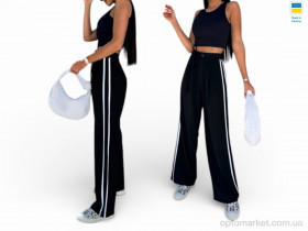Купить Спортивні штаны жіночі 3315 чорний Sport style чорний