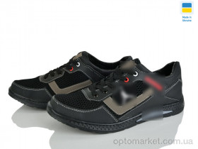 Купить Кросівки чоловічі 333-3 чорний-олив. SunShine чорний