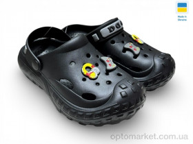 Купить Крокси дитячі 333 чорний Dago чорний