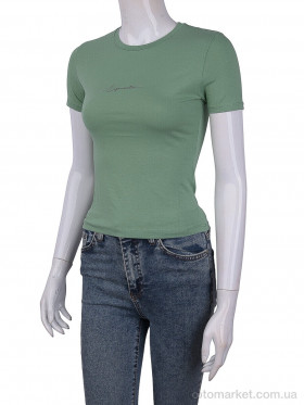 Купить Футболка жіночі 3488-2104-2 green Wildeness зелений