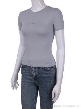 Купить Футболка жіночі 3488-2104-5 grey Wildeness сірий