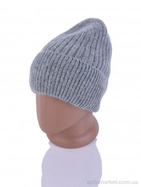 Купить Шапка жіночі 3499-5 grey Red Hat сірий