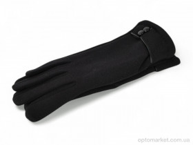 Купить Рукавички жіночі 35-6 трикотаж black Paidi чорний