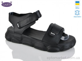 Купить Босоніжки жіночі 3594 чорна шкіра Garti чорний