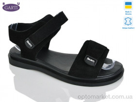 Купить Босоніжки жіночі 36 чорний замш Garti чорний