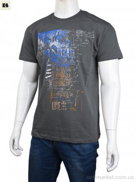 Купить Футболка чоловічі 3707-0057-3 khaki Daniel Jones хакі