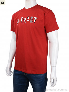 Купить Футболка чоловічі 3707-055-2 red Daniel Jones червоний