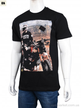 Купить Футболка чоловічі 3707-091-1 black Daniel Jones чорний