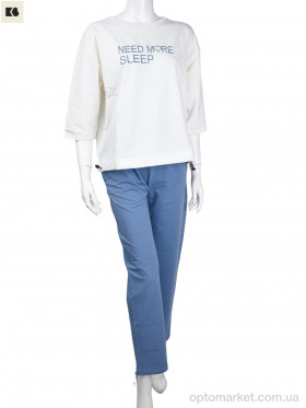 Купить Костюм жіночі 3708-107-4 blue BIG синій