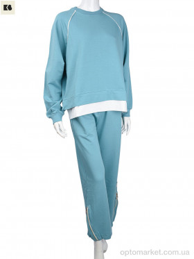 Купить Костюм жіночі 3708-4249-1 l.blue BIG блакитний